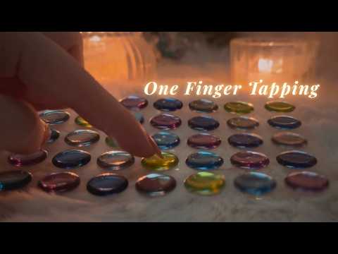 ASMR One Finger Tapping✨ Precise & Relaxing Tingles☝️(No Talking, No Mouth Sounds)