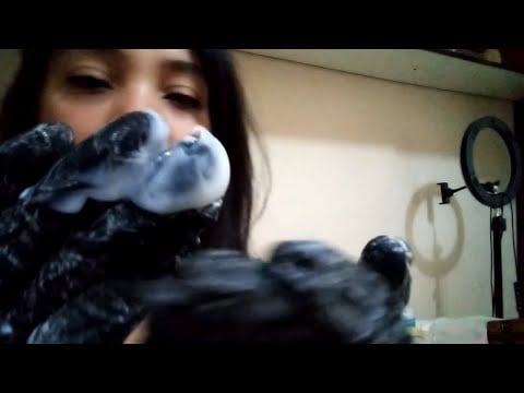 ASMR SPA dos pés: Removendo descamações, tratando seu calcanhar com muitas massagens + relaxamentos