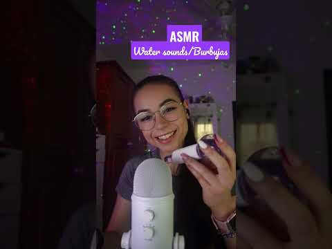 ASMR WATER SOUNDS BURBUJAS con eco💦😍 | ASMR en español para dormir | #shortasmr | Pandasmr