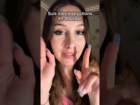 Suivez-les au doigt et à l’œil☝️👀 #asmr #asmrfrançais #frenchasmr #followmyinstructions #détente