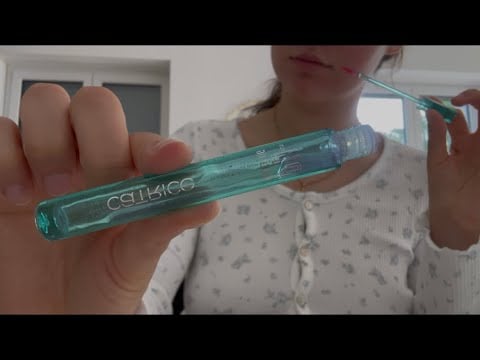Asmr lipgloss pumping and application // tingly mouth sounds 💄💋