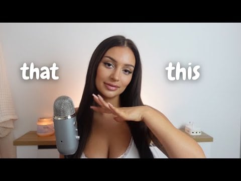 ASMR This Or That (Mouth Sounds, Ice Cream, Lotion, Honey Spoon, Visual Triggers) 