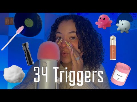 ASMR 34 Triggers In 26 Minutes 🤩