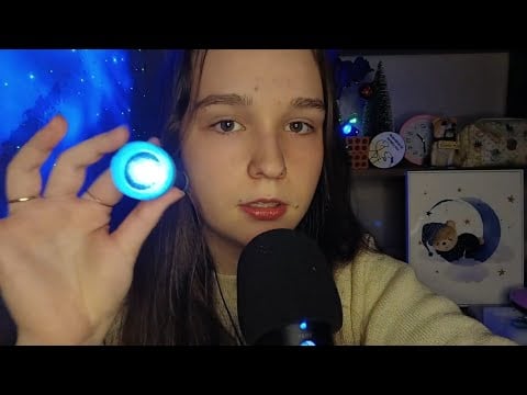 ASMR siga a luz sem desviar e durma em 5 minutos - esse vídeo te fara fechar os olhos