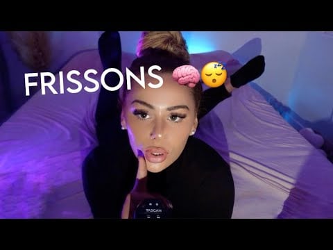 Frissons garantis ✨ nouveaux triggers pour ton cerveau 🧠😴 (extrême asmr, picotement, plénitude) 💤