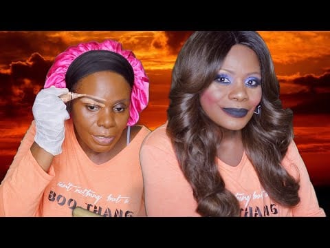 THE MAN IM DATING LOVES THIS ABOUT ME | DRASTIC DARK LOOK BLACK LIPPY ASMR MAKEUP TUTORIAL