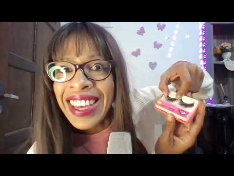 AMIGA DA ESCOLA COLOCANDO CÍLIOS EM VOCÊ #asmrroleplay  #asmr