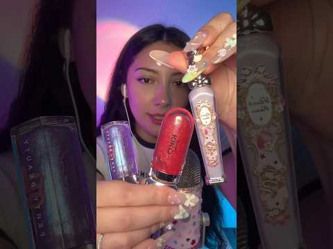 Take ur pick - u can only choose one!! 💄 #asmr #asmrjade #lipgloss #makeupasmr #relax