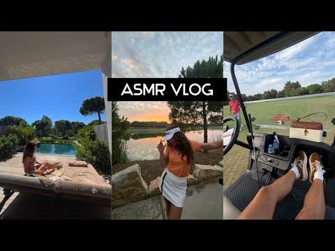 ASMR BERABER GOLF OYNAMAYA GİDİYORUZ | ASMR VLOG 🌜| Türkçe ASMR