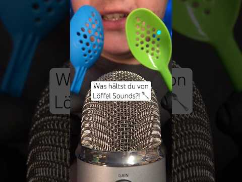 Was hältst du von Löffel Sounds? 🤍 #asmr