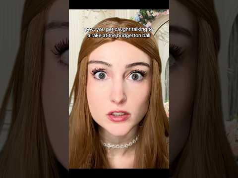 you get caught talking to a rake at the bridgerton ball! #asmr #bridgerton
