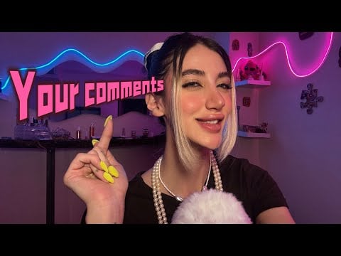 ASMR/  کامنت های درخواستی شما😎🩷