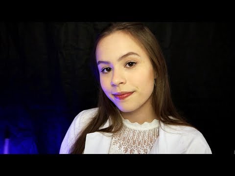 ASMR ENFERMEIRA GENTIL E PACIENTE AGITADA REALIZANDO UMA TRIAGEM  