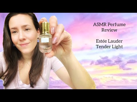 ASMR Perfume Review - Estée Lauder Tender Light - Tea, Citrus, Iris, Green, Sweet, Powdery, Fresh