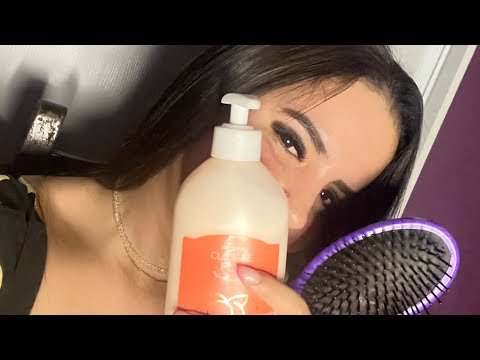 ASMR - TE ARRUMANDO PRA DORMIR 🛌