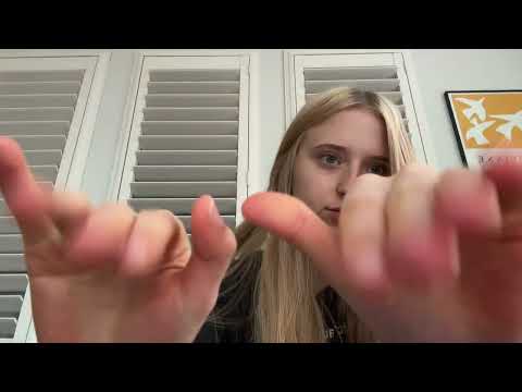 asmr fast hand movements and hand sounds 🖐️ 