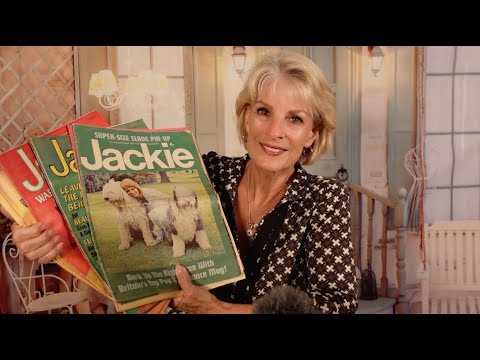 Relaxing 1970s “Jackie” Magazine Flip ASMR | Vintage Magazine Sounds