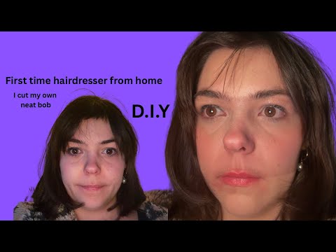 How to cut your own hair. I think I did I good job. Which is a first 🤣
