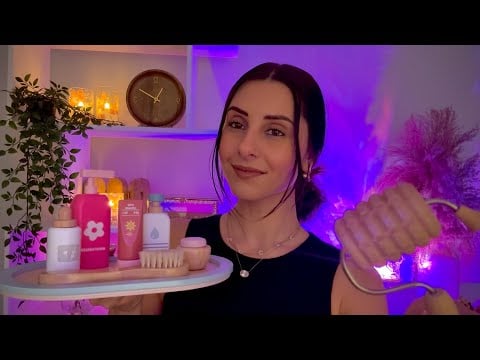 When Your Heart Feels Heavy | Wooden Spa ASMR + Gentle Scripture