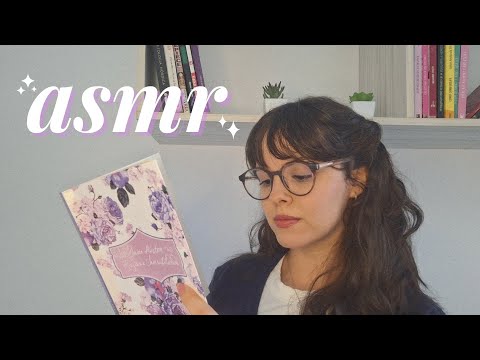 ASMR bibliotecária | oii, o que você procura? 📚✨