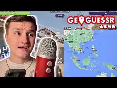 ASMR GeoGuessr You Can Sleep To 🌍💤 (whispering gameplay)