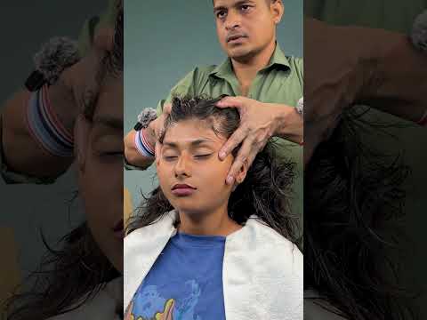 ASMR Professional Barber Rizwan Traditional Neck Stretching: Head Massage To Relief Chronic Insomnia