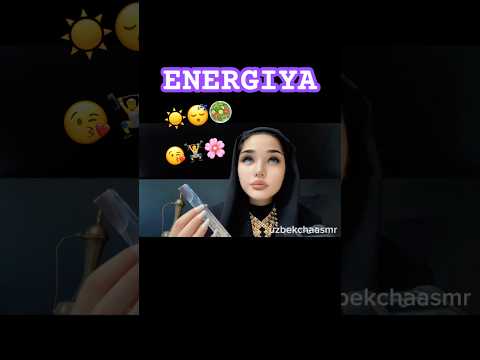 Siz energiyani qayerdan olasiz? Psixolog maslaxati https://t.me/uzbekchaasmr
