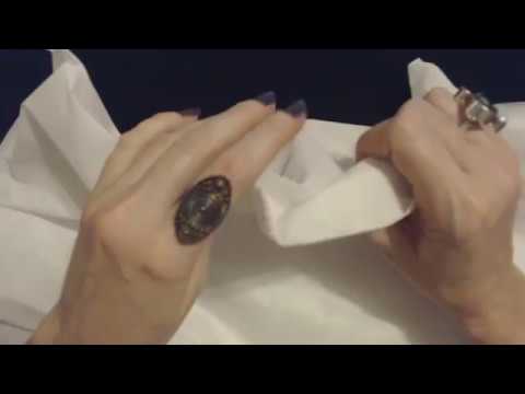 ASMR | Paper Crinkling & Inaudible Whisper