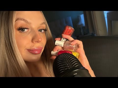 ASMR / my nail polish collection 