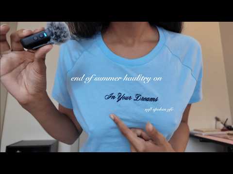 ASMR Try On & Haul | End of Summer Pieces and Outfits