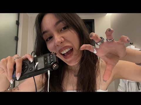 ASMR ☆ AIR BITING + TEETH TRIGGERS (+more)