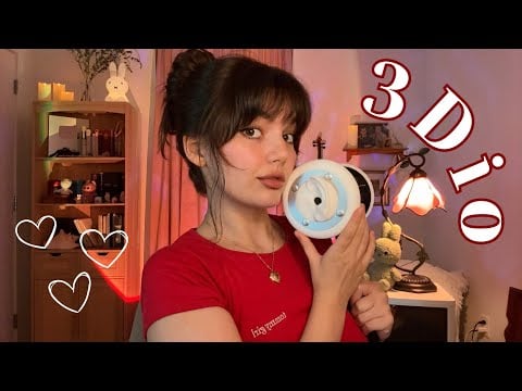 Fast and Aggressive ASMR On The 3dio ( Intense Mouth Sounds, Ear to Ear Whispers, Ear Cupping )