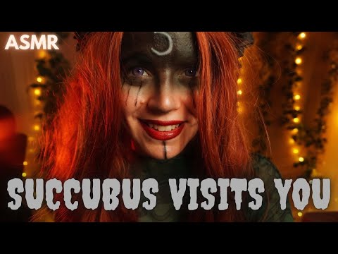 ASMR SUCCUBUS PAYS YOU A VISIT asmr roleplay halloween