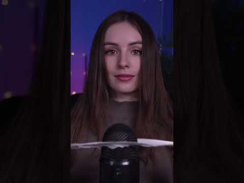 This feather sound is TOO relaxing #asmr #sleep #feather