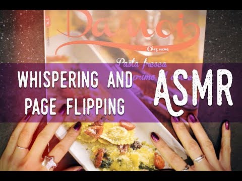 ASMR ita - Sfogliando Da Noi di Gennaio 📖 (Whispering and Page Flipping)