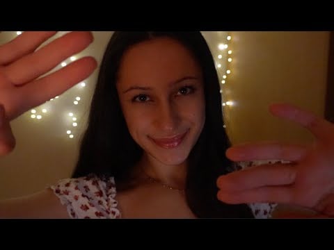 ASMR - cutesy wlw girl wants to touch your face! tingly hand movements, personal attention 