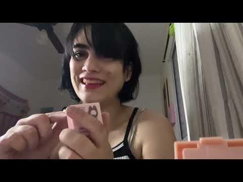 Asmr amiga obcecada faz sua maquiagem 