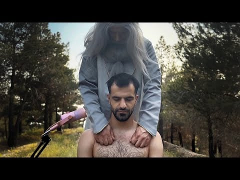 ASMR Massage by Magical Old Man in Jungle