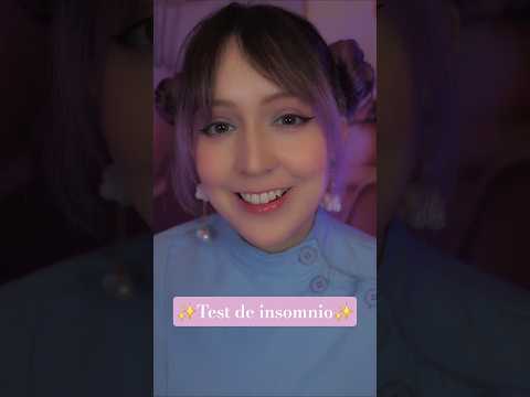 ⭐Test rápido de insomnio 💤 | Clínica del Sueño ASMR