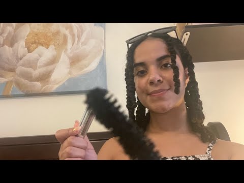 ASMR sassy rich aunt does your Thanksgiving makeup! 🦃💄 (lofi)