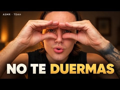 ASMR ABRE y CIERRA OJOS TDAH 😴 | 100% Efectivo