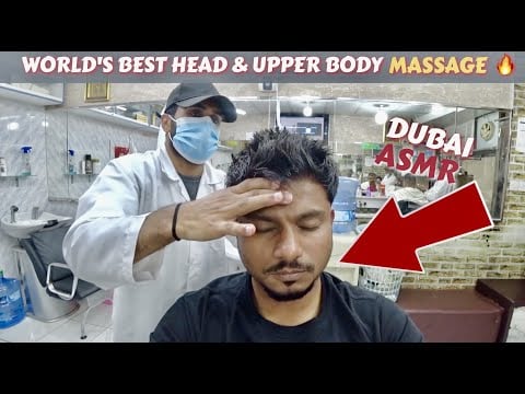 ASMR | WORLD'S BEST HEAD & UPPER BODY MASSAGE BY YASIR 🇦🇪