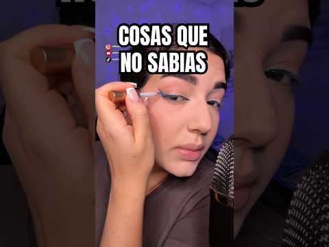 Cosas que ❌NO SABÍAS❌ mientras me maquilllo #asmr #maquillaje #asmrespañol