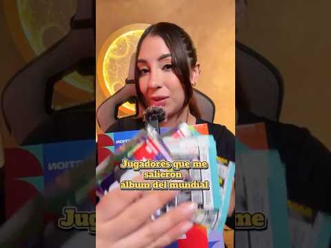 Abriendo sobres del álbum panini, ya casi habrá versión larga 🥺 #asmr