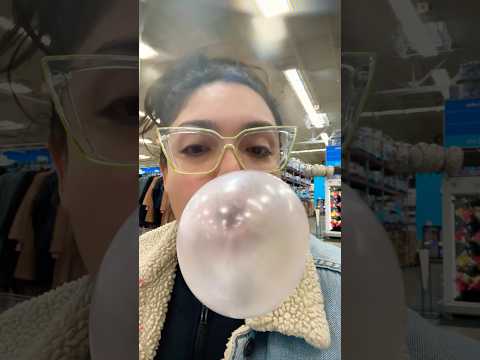 BUBBLE GUM ASMR | blowing bubble gum sounds popping #bubblegum #asmr
