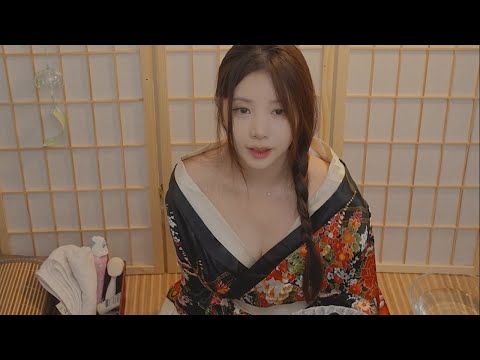 한국어ASMR 퇴근길 힐링 편안한족욕과 발마사지💜 comfortable foot bath and foot massage shop Role play