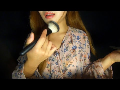 ASMRㅣ내성적인 메이크업 RPㅣ화장놀이 상황극ㅣ메이크업 asmrㅣMake-up Roleplay asmr