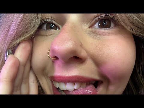 ASMR In YOUR Personal Space! (Mouth sounds + personal attention) 