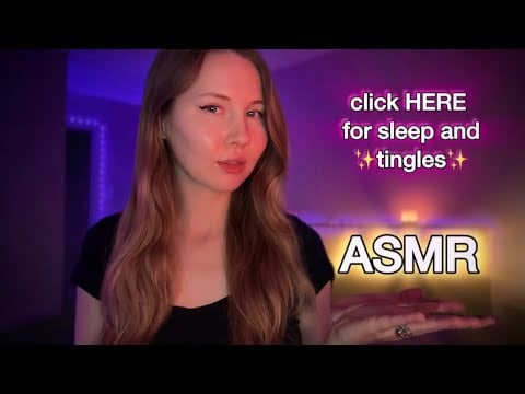 The Only ASMR You Need For Sleep & Tingles Tonight😴✨