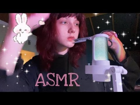 asmr агро быстрый: гадалка изгонит из тебя бесов (накрасит?) // звуки рук, рта, таппинг, тестики🎀